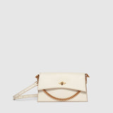 Métier - Roma Mini Clutch Smooth Calfskin White Sand