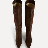 Le Monde Beryl - Camille Tall Boot / Chocolate Suede