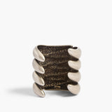 Khaite - Cyclone Bracelet in Antique Silver