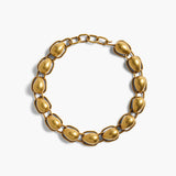 Khaite - Cyclone Chain Necklace in Antique Gold