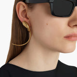 Khaite - Cyclone Earrings in Antique Gold