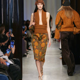 Christopher Esber - Upholstered Brocade Skirt
