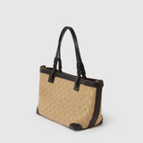 Métier - Cala 21 Woven Fabric Sahara with Buffalo Cacao