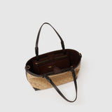 Métier - Cala 21 Woven Fabric Sahara with Buffalo Cacao