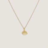 Kinn - Scallop Shell Charm Necklace