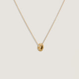 Kinn - Anniversary Birthstone Charm Diamond Necklace