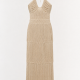 Simkhai - Baldwin Draped Fringe Gown