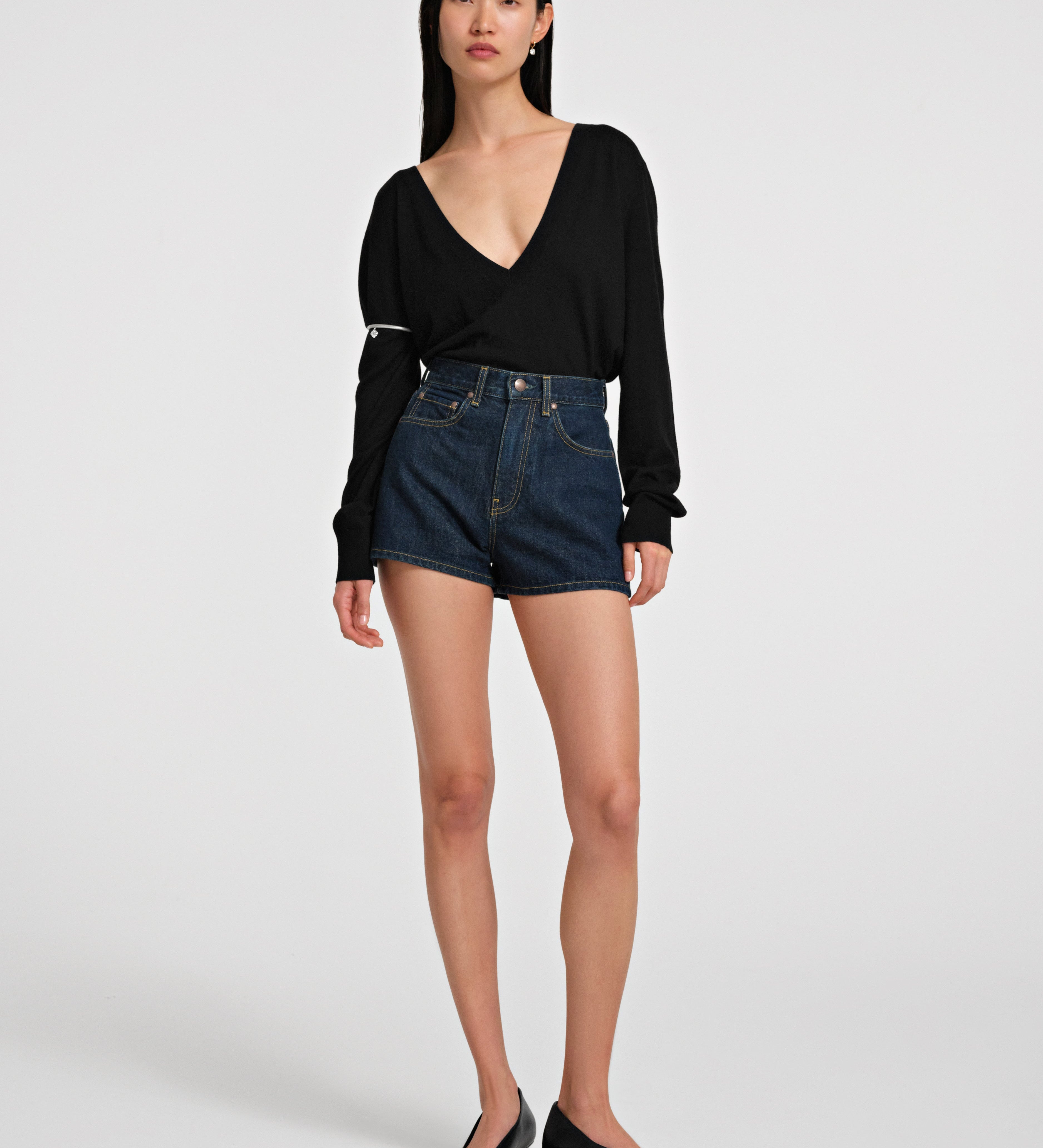 Aflalo - Chopin Short in Rigid Denim