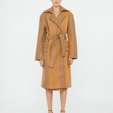 Christopher Esber - Scuffed Leather Coat