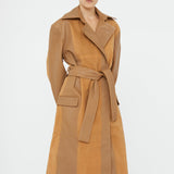 Christopher Esber - Scuffed Leather Coat