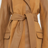 Christopher Esber - Scuffed Leather Coat