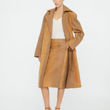 Christopher Esber - Scuffed Leather Coat