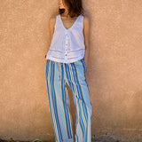 Ciao Lucia - Yuli Stripe Twill Pant