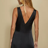 Ciao Lucia - Serena Black Cupro Dress