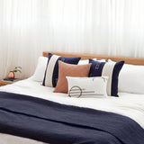 The Citizenry - Dhara Leather Square Pillow