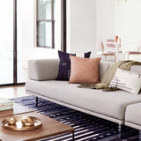 The Citizenry - Dhara Leather Square Pillow