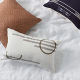 The Citizenry - Dhara Leather Square Pillow