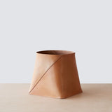 The Citizenry - Azad Tall Leather Storage Bins