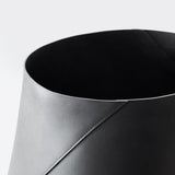 The Citizenry - Azad Tall Leather Storage Bins - Black