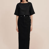 Posse - HARVEY SKIRT - BLACK