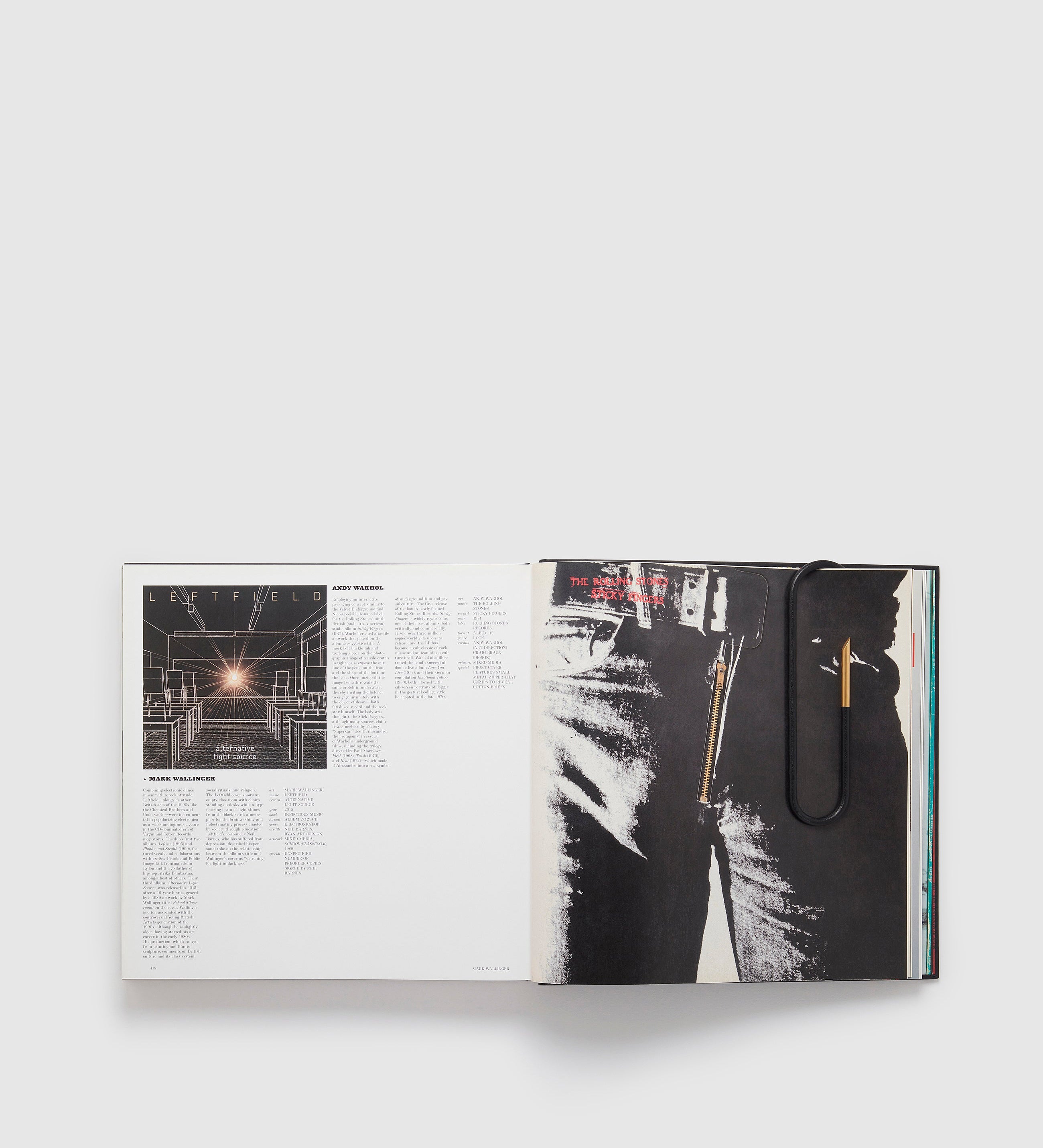 Metier - Coffee Table Bookmark Gold and Buffalo Black