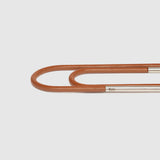 Metier - Coffee Table Bookmark Silverstone and Buffalo Cognac