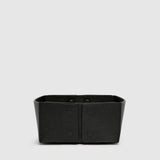 Metier - Large Reversible Collapsible Box Buffalo Black