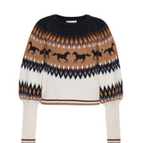 Cara Cara - Colton Intarsia Pullover
