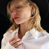 Kinn - Celia Ear Cuff/Ring Gold