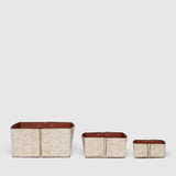 Metier - Medium Reversible Collapsible Box Signature Canvas Light