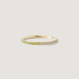 Kinn - Two In One Pavé Ring August Peridot