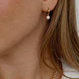 Kinn - Cosette Huggie Earrings Diamond