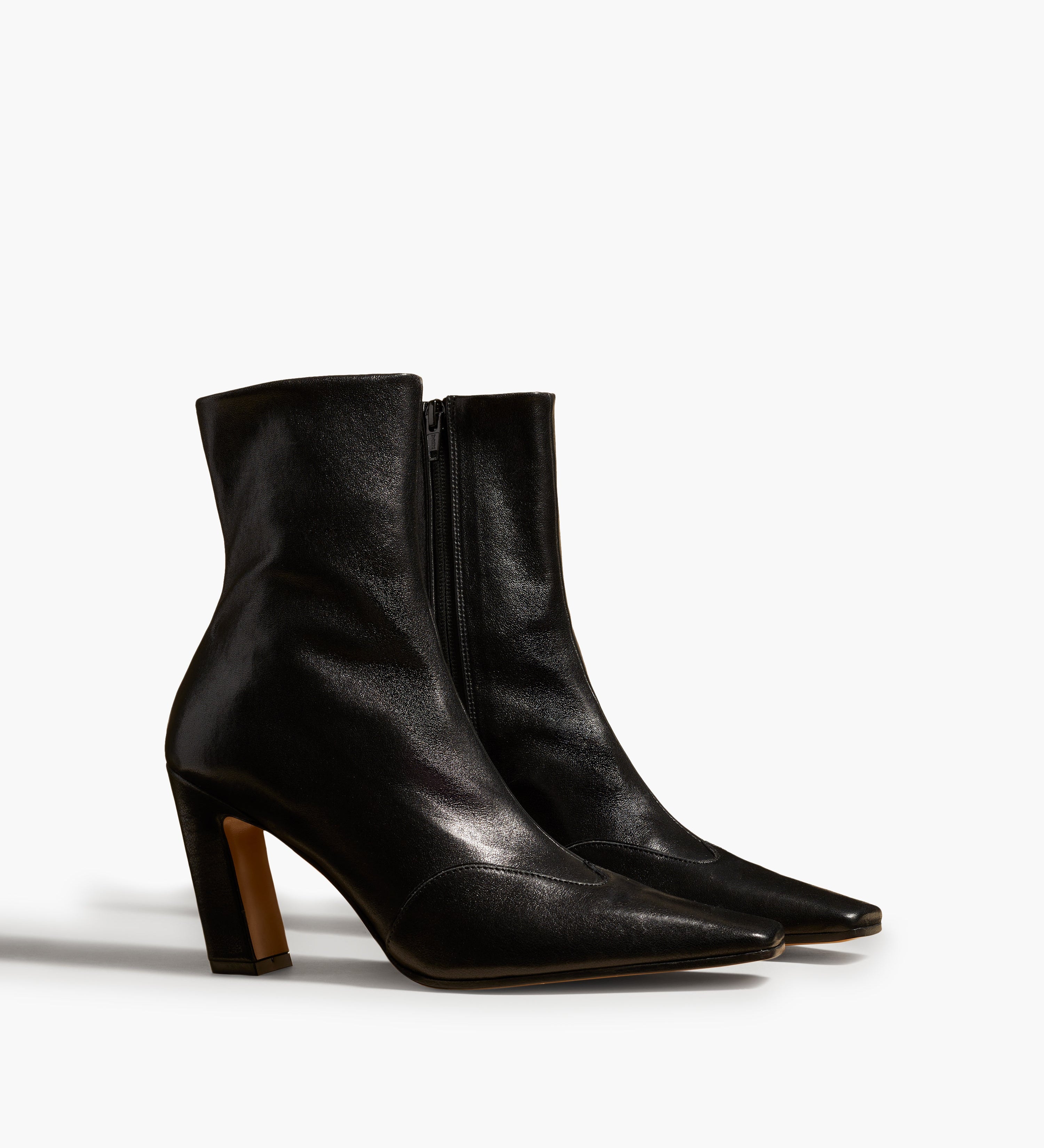 Khaite - Nevada Stretch High Boot in Black Calf Leather