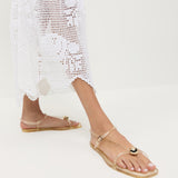 Loeffler Randall - Dana Champagne Strappy Jelly Sandal