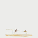 Loeffler Randall - Dana Champagne Strappy Jelly Sandal