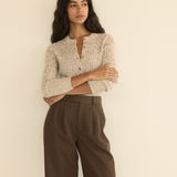 DOEN - DANAE RIB CARDIGAN