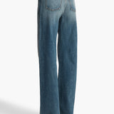 Khaite - Dane Stretch Jean in Heath