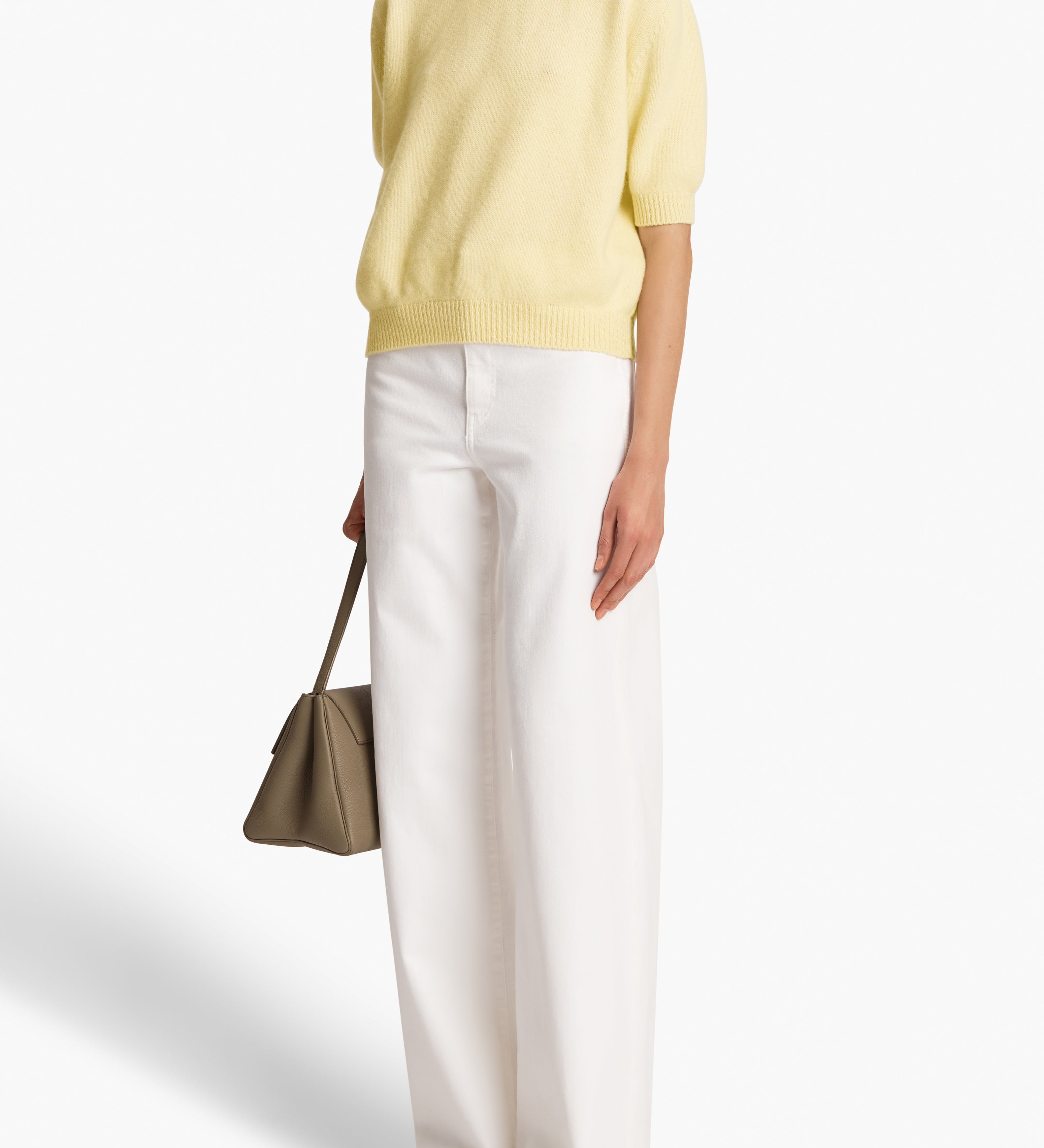 Khaite - Dane Stretch Jean in White