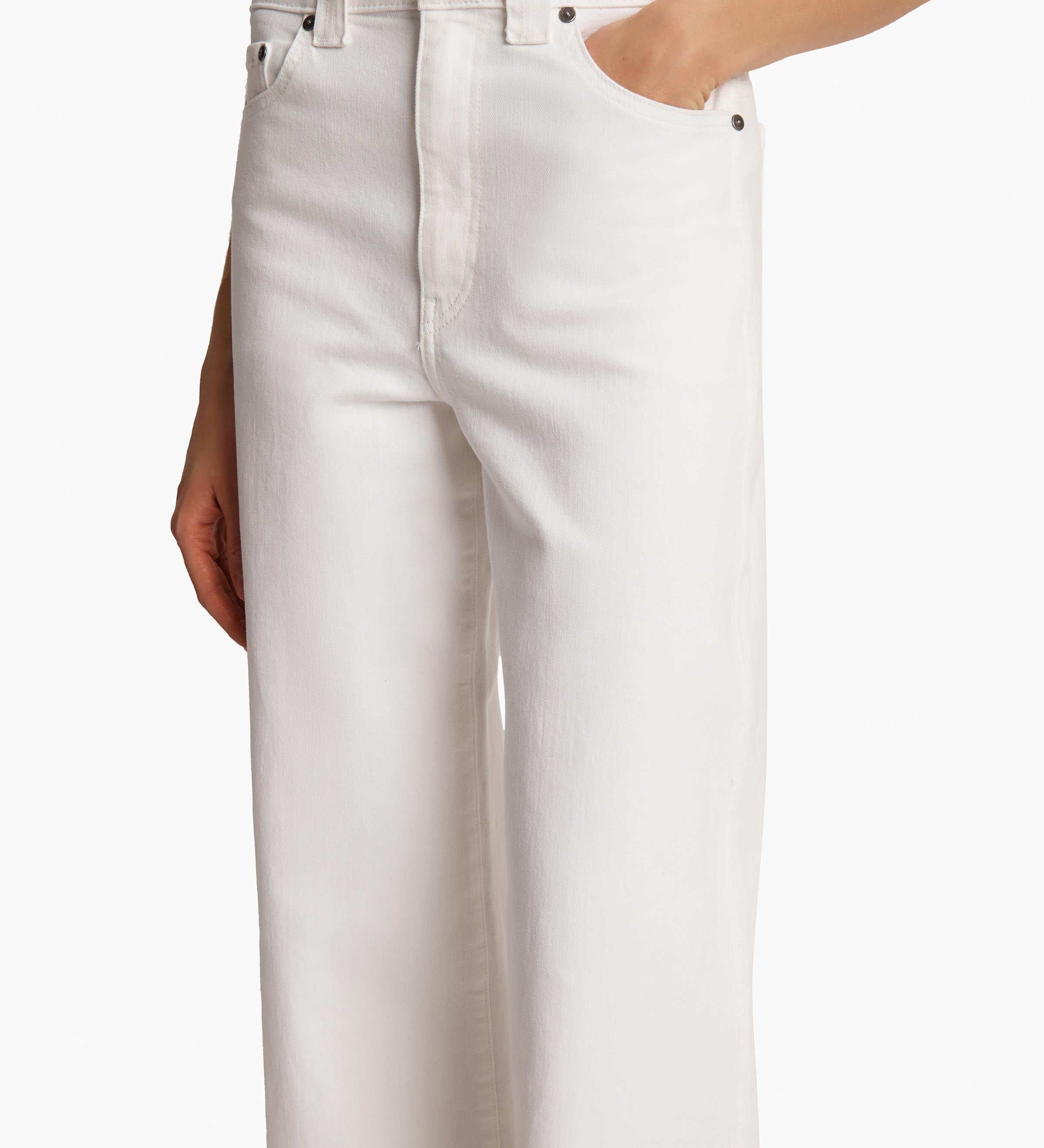 Khaite - Dane Stretch Jean in White