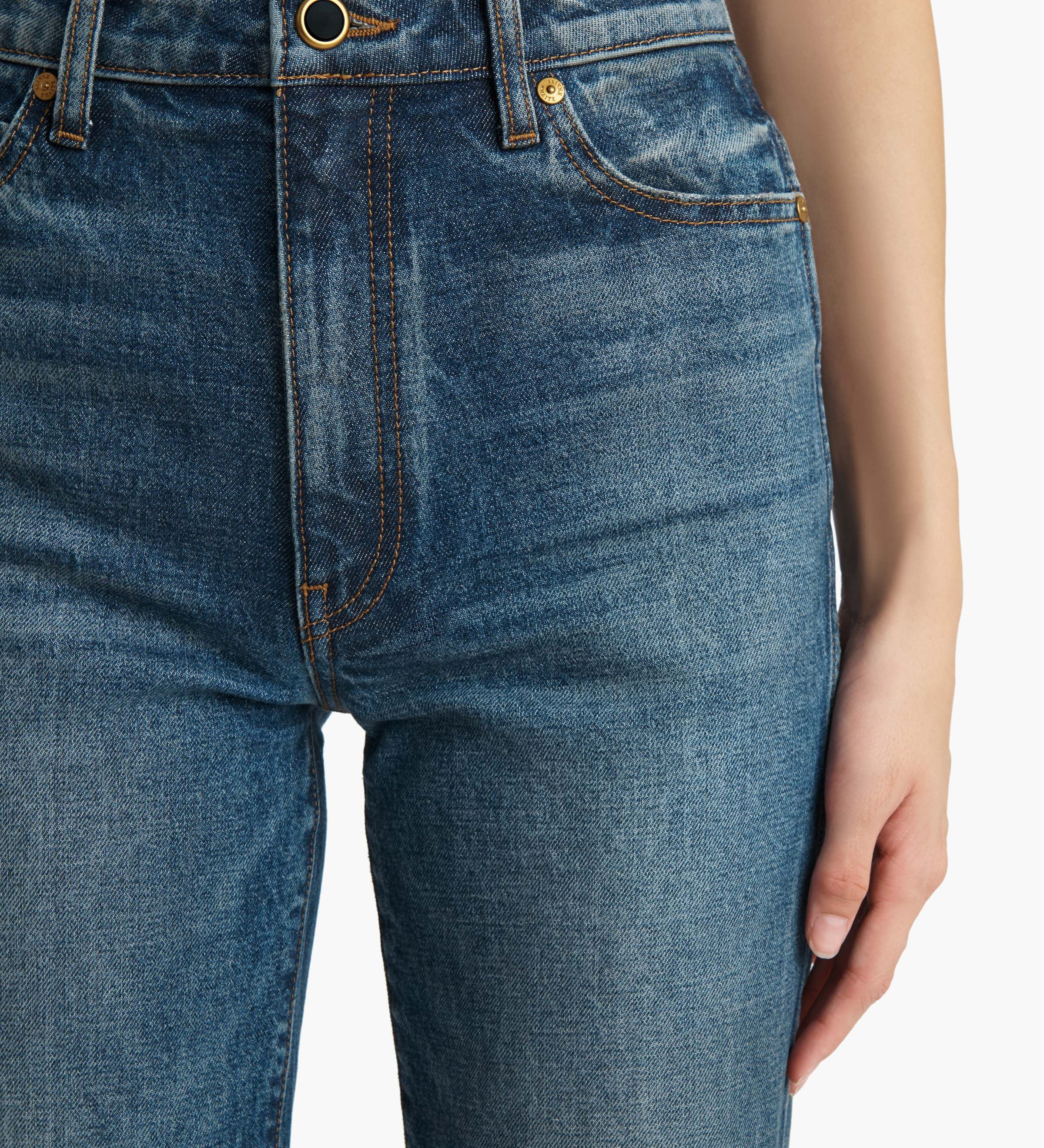 Khaite - Danielle Stretch Jean in Lykens