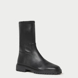 Loeffler Randall - Danny Black Mid Lug Boot