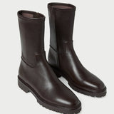 Loeffler Randall - Danny Brown Leather Lug Boot