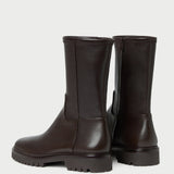 Loeffler Randall - Danny Brown Leather Lug Boot