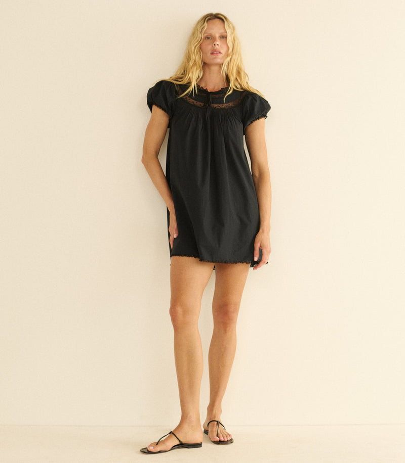 daphne black sleeved mini dress - closure:Pull On Kylie Jenner Shares Sultry Size:XX-LARGE Available In Black And