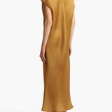 Khaite - Darby Dress in Dijon