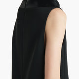 Khaite - Daria Dress in Black Satin