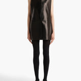 Khaite - Daria Dress in Black Leather