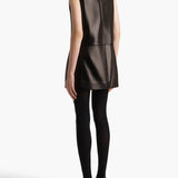 Khaite - Daria Dress in Black Leather