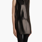 Khaite - Daria Dress in Black Leather