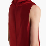 Khaite - Daria Dress in Crimson